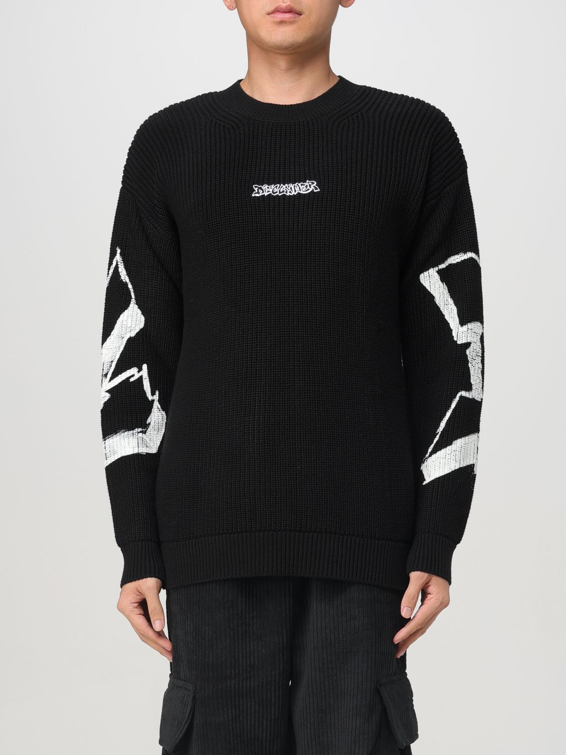 Shop Disclaimer Sweater  Men Color Black In Schwarz