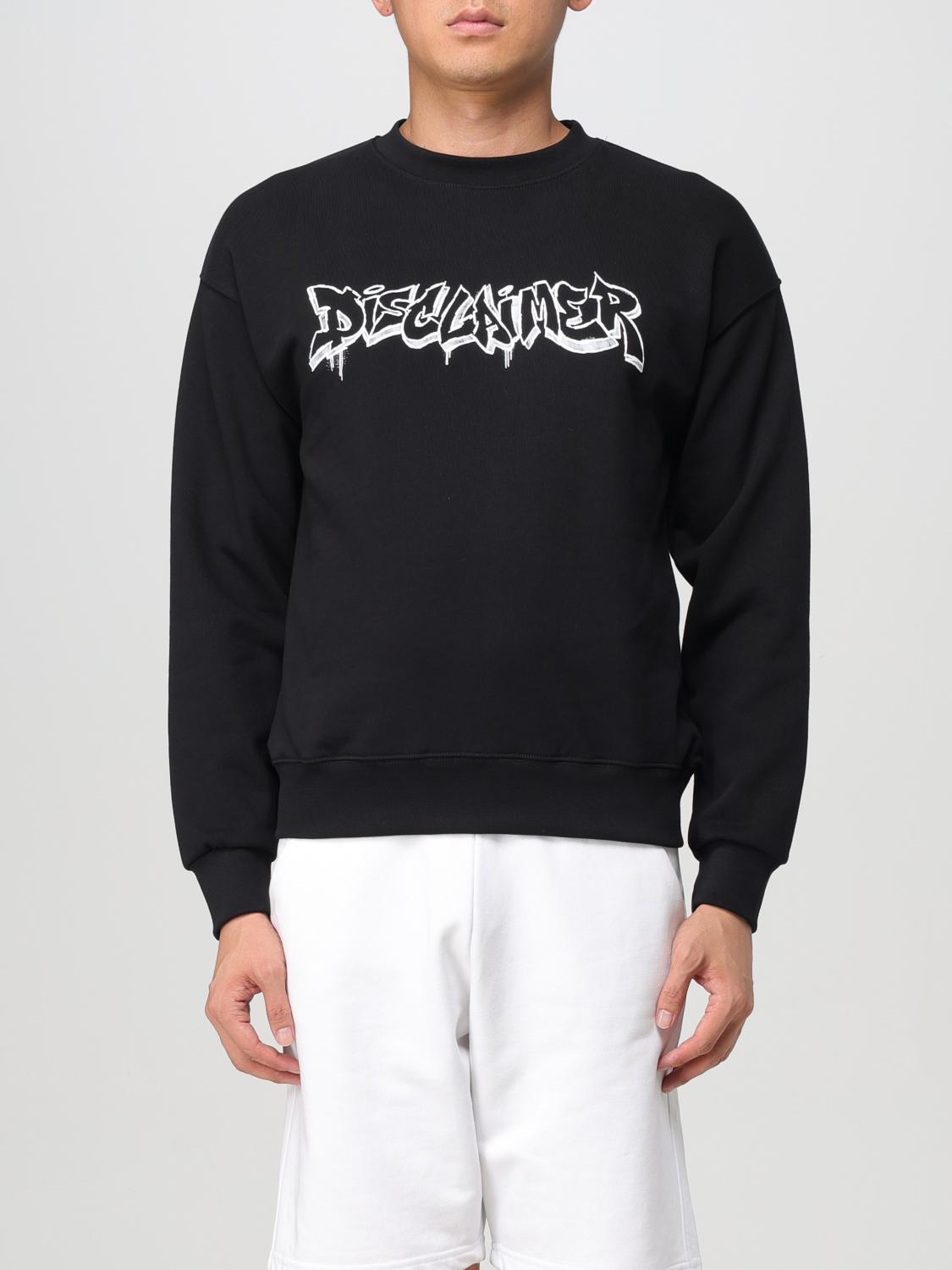 Shop Disclaimer Sweatshirt  Men Color Black In Schwarz