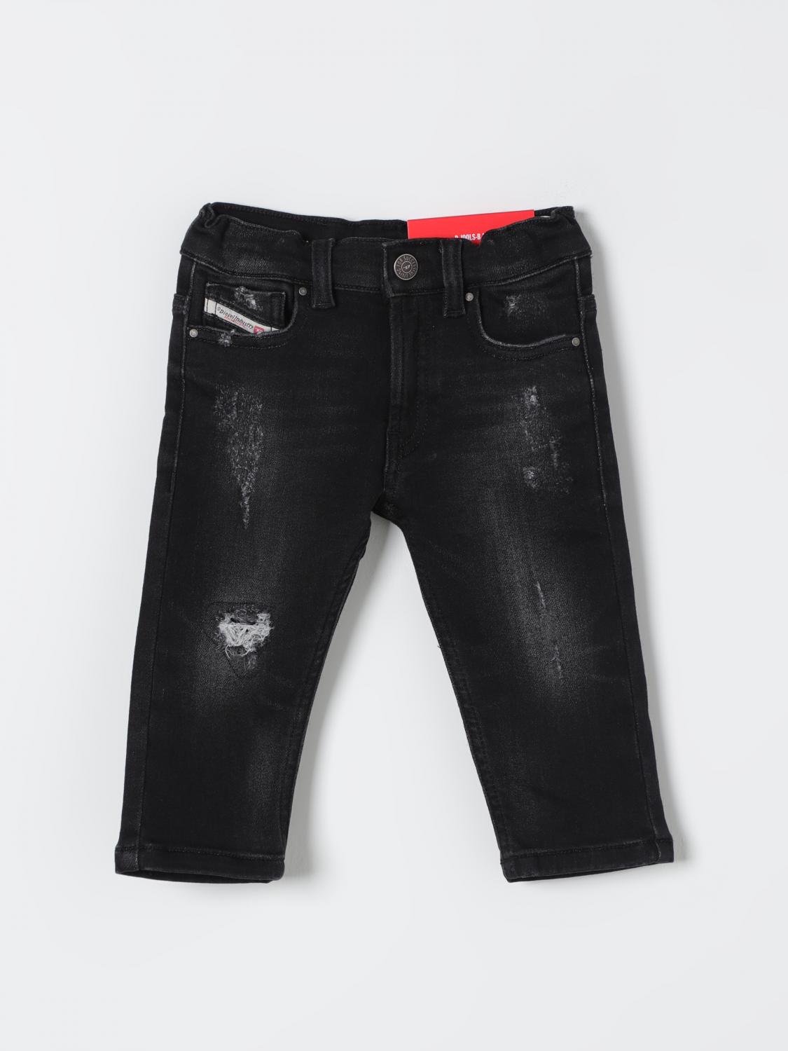 Shop Diesel Jeans  Kids Color Black In Schwarz