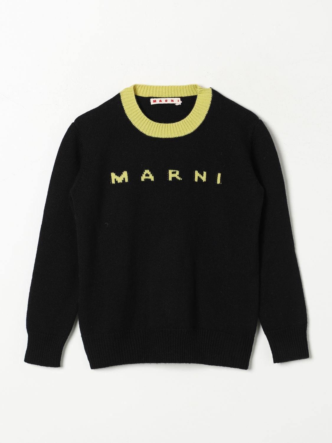 Shop Marni Sweater  Kids Color Black In Schwarz