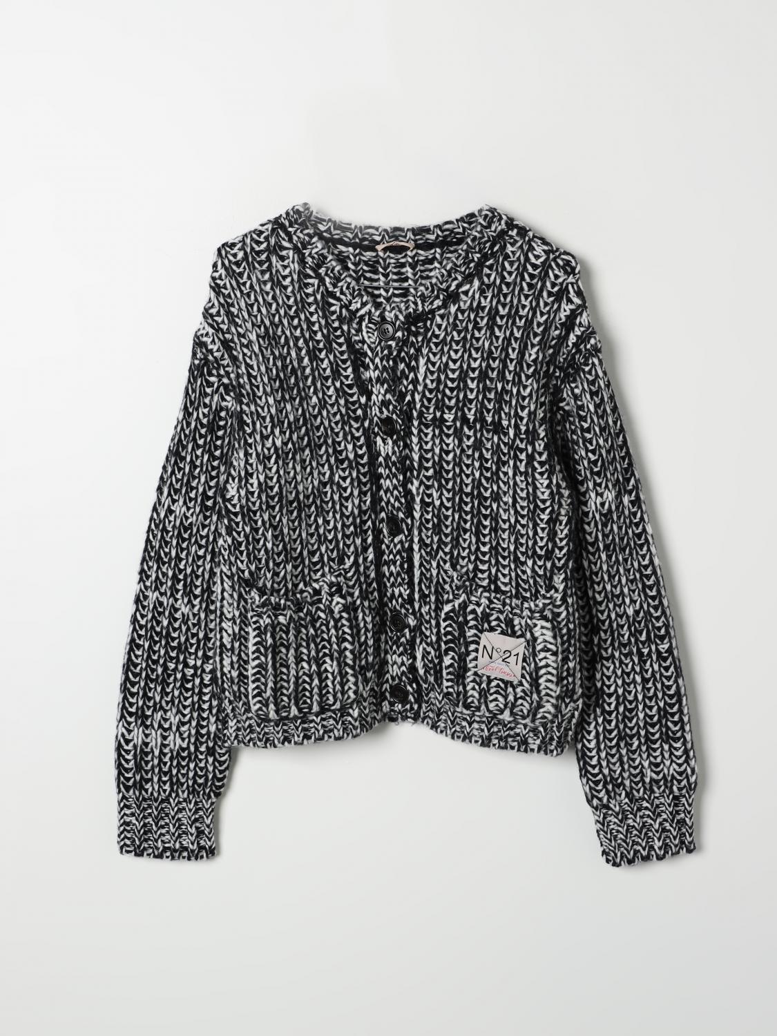 Shop N°21 Sweater N° 21 Kids Color Black In Schwarz