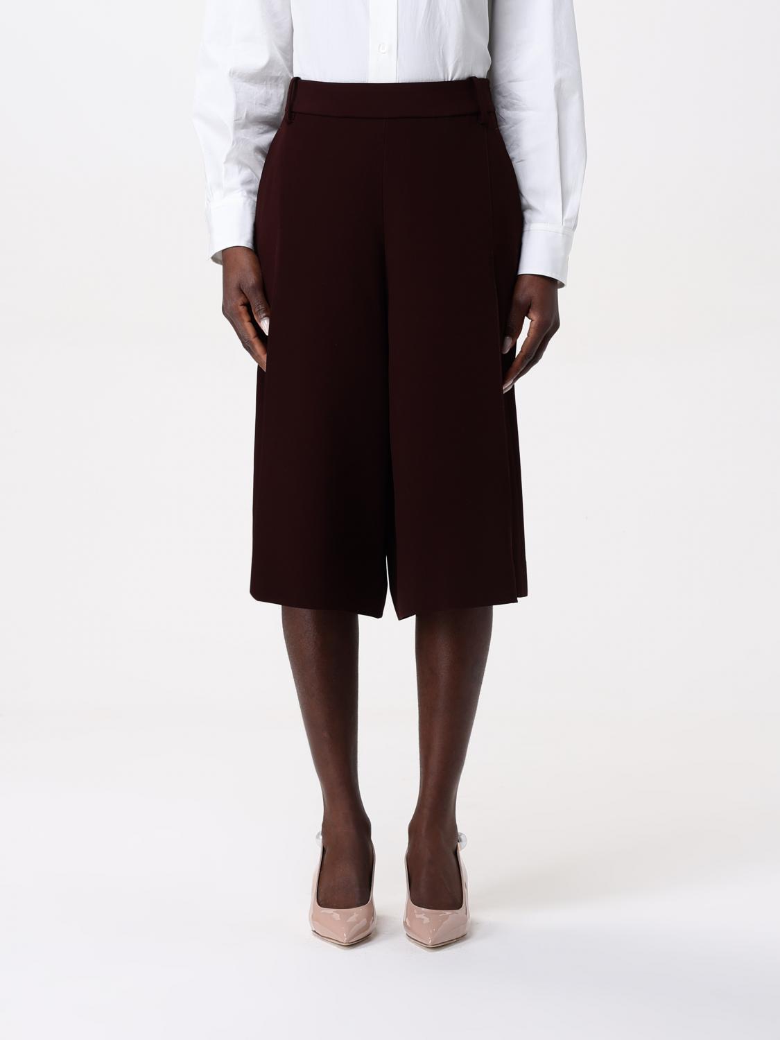 Ermanno Scervino Pants  Woman Color Burgundy In Burgunderrot