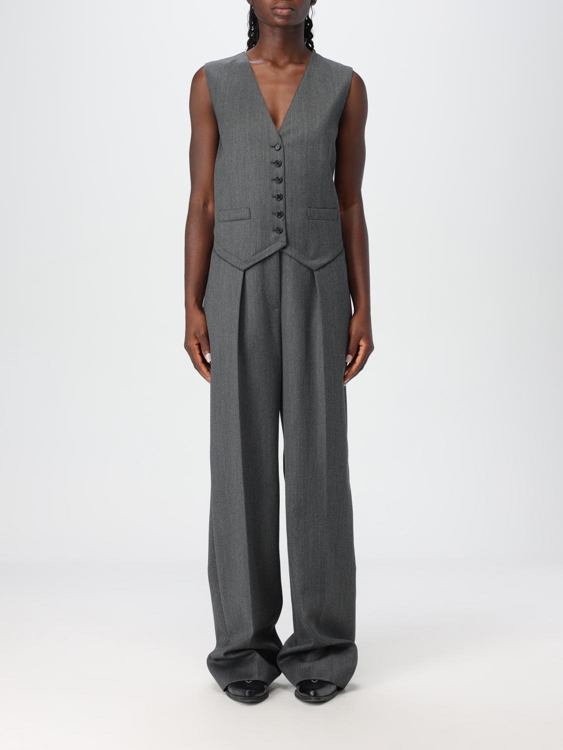 Moschino Suit Separate  Couture Woman Color Charcoal In Charcoal
