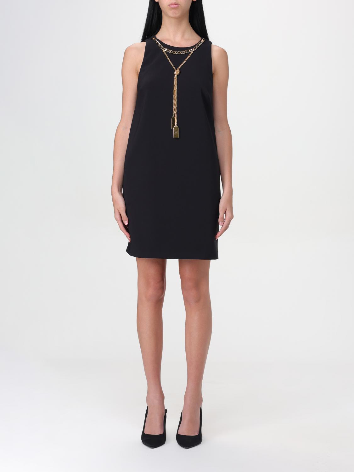 Shop Elisabetta Franchi Dress  Woman Color Black