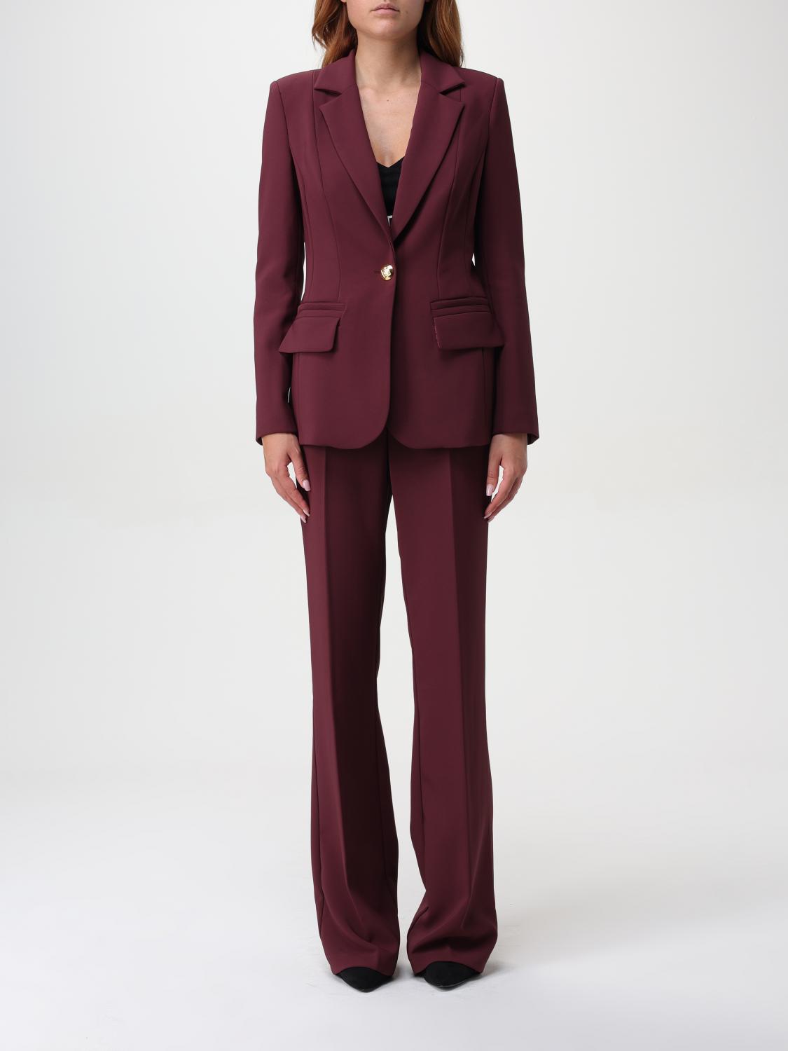 Elisabetta Franchi Suit  Woman Color Brown In Braun