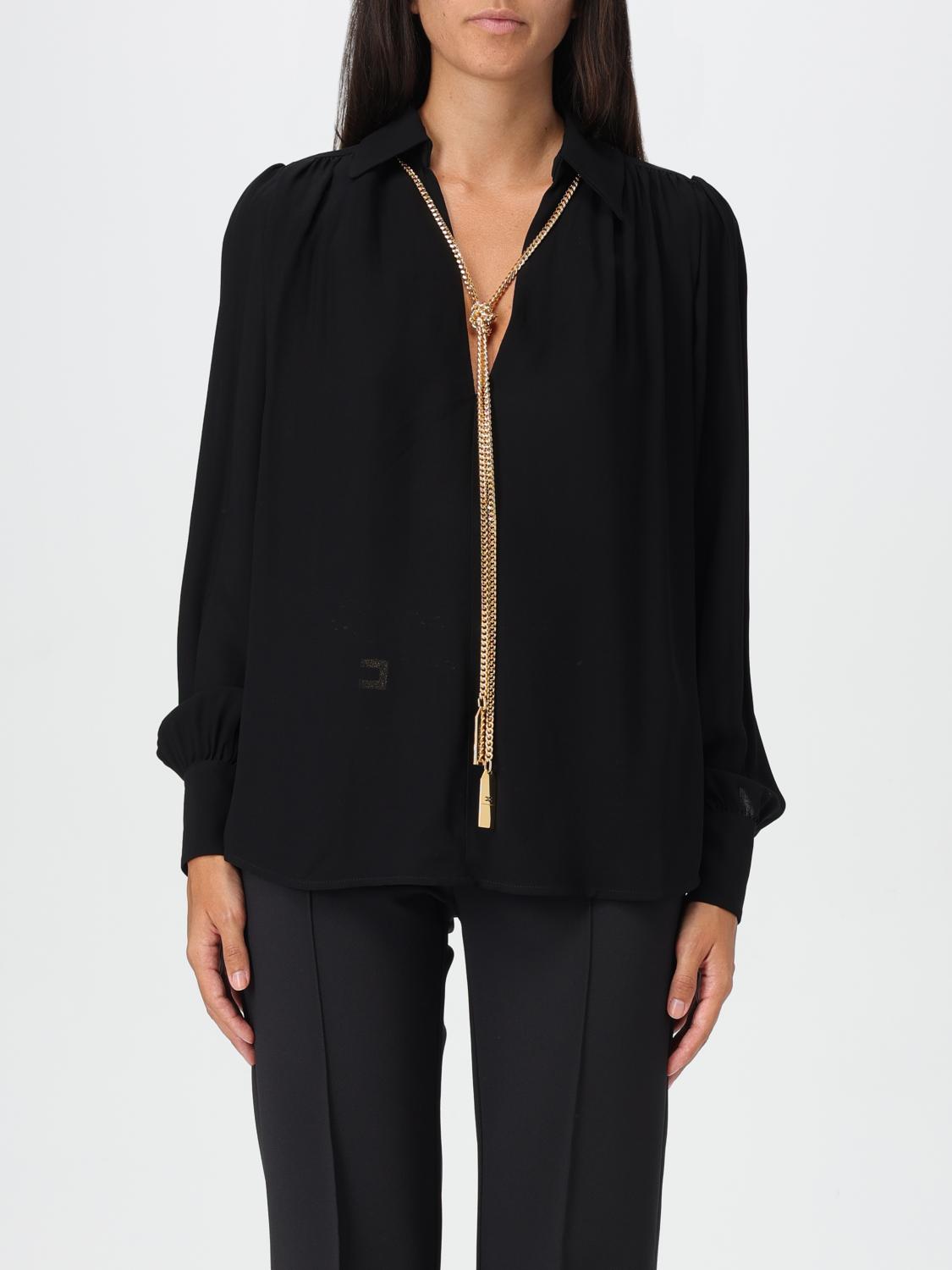 Shirt ELISABETTA FRANCHI Woman color Black