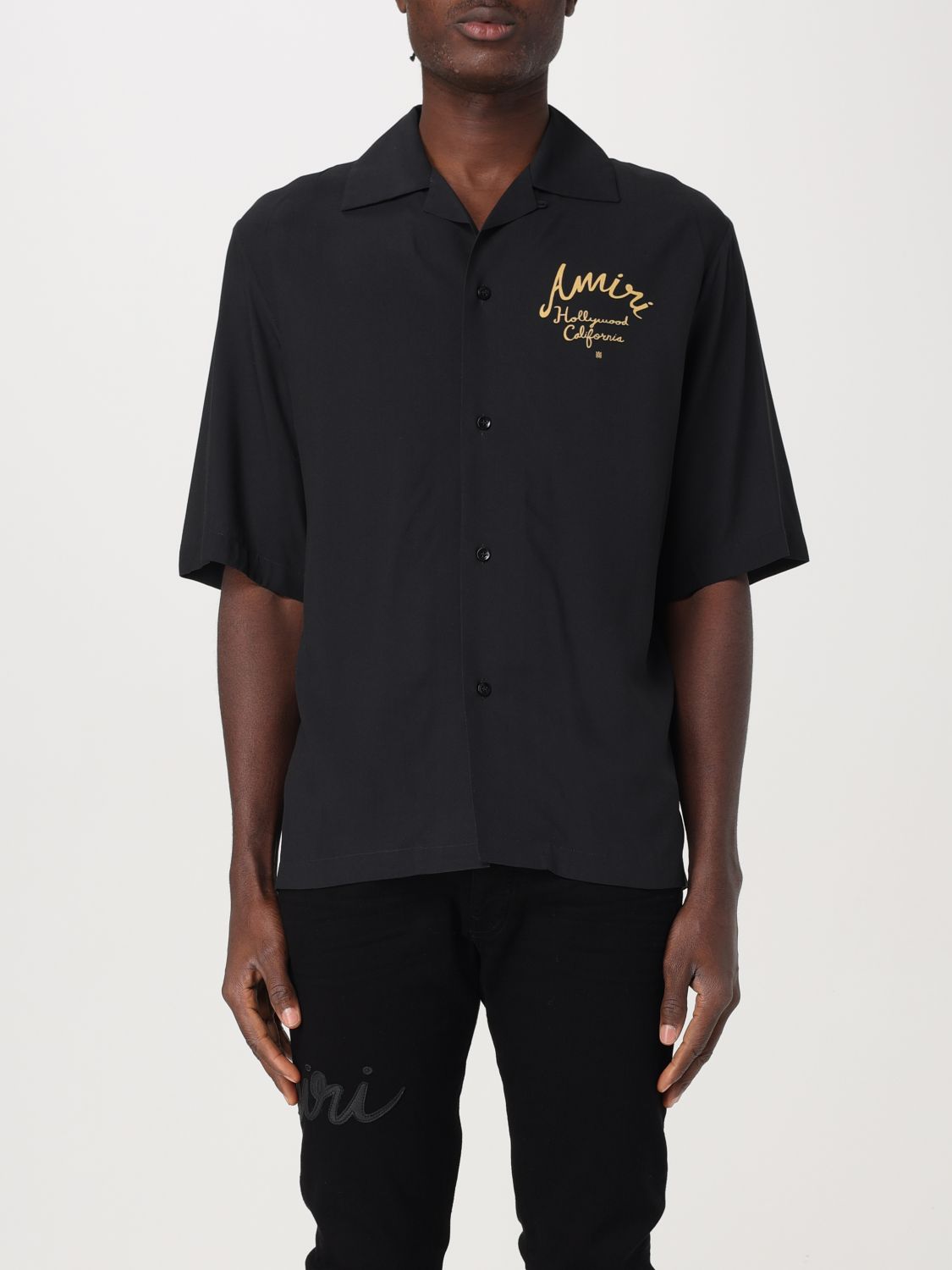 Amiri Shirt  Men Color Black In Schwarz