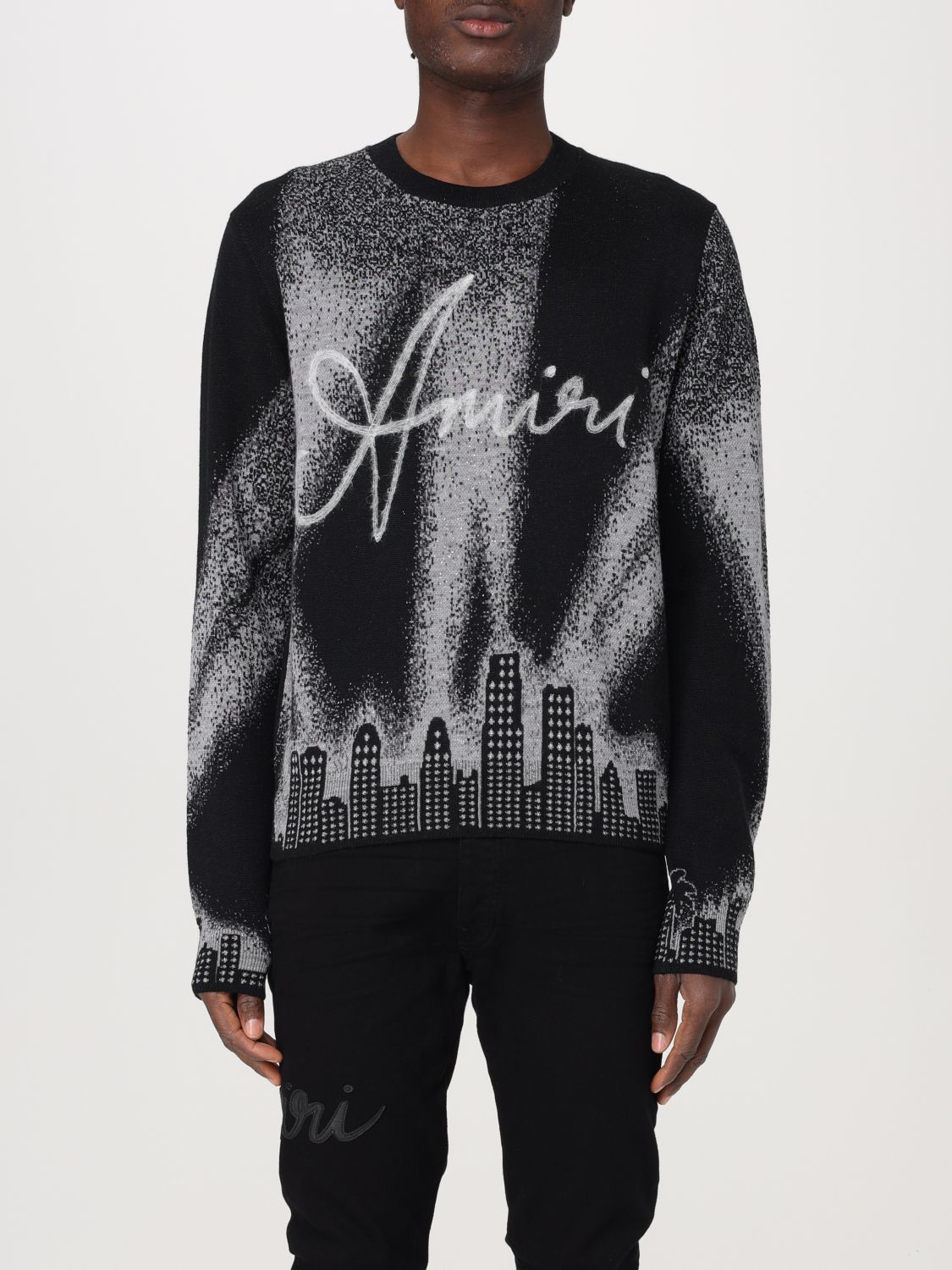 Amiri Sweater  Men Color Black In Schwarz