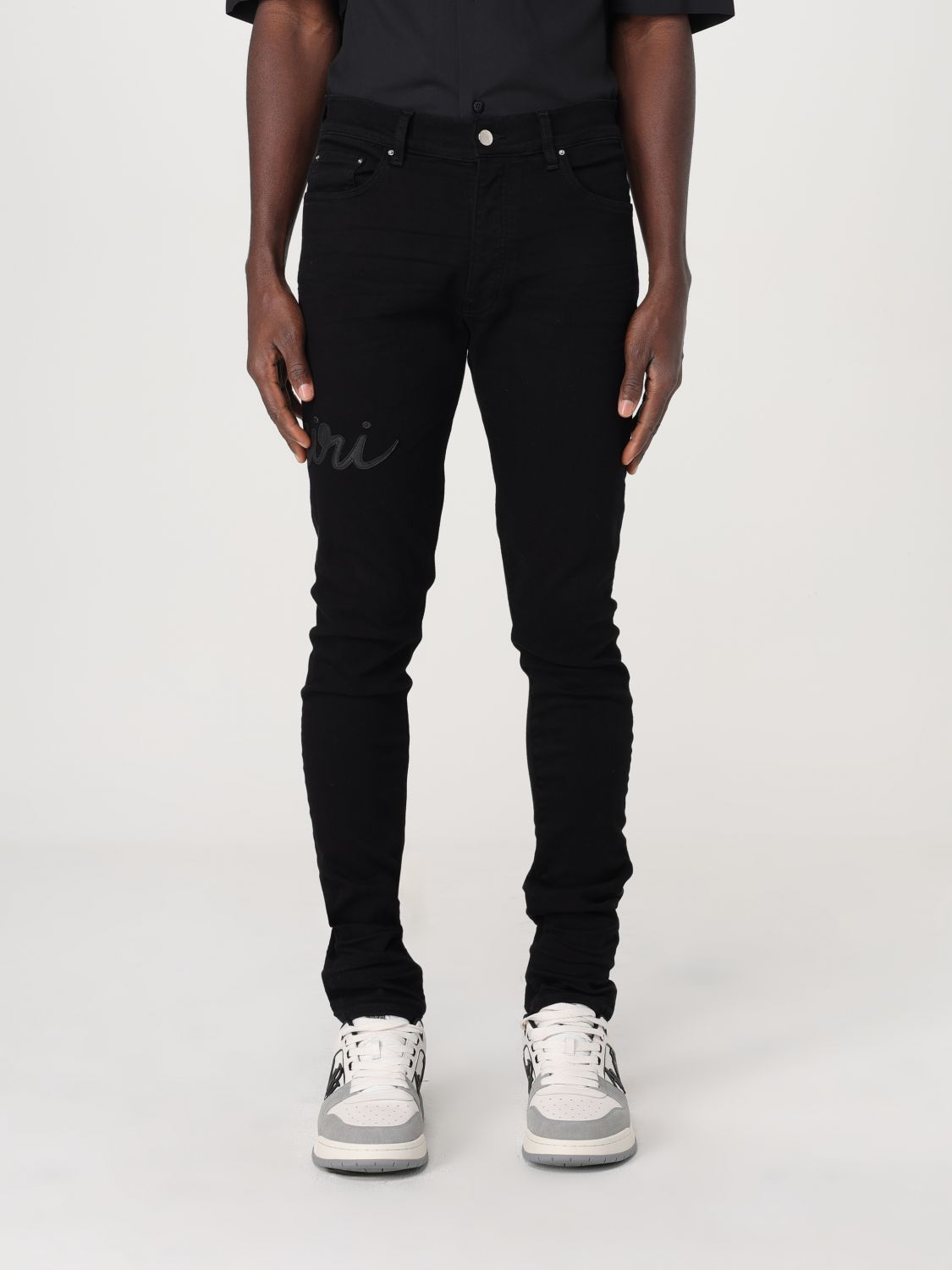 Amiri Jeans  Men Color Black In Schwarz