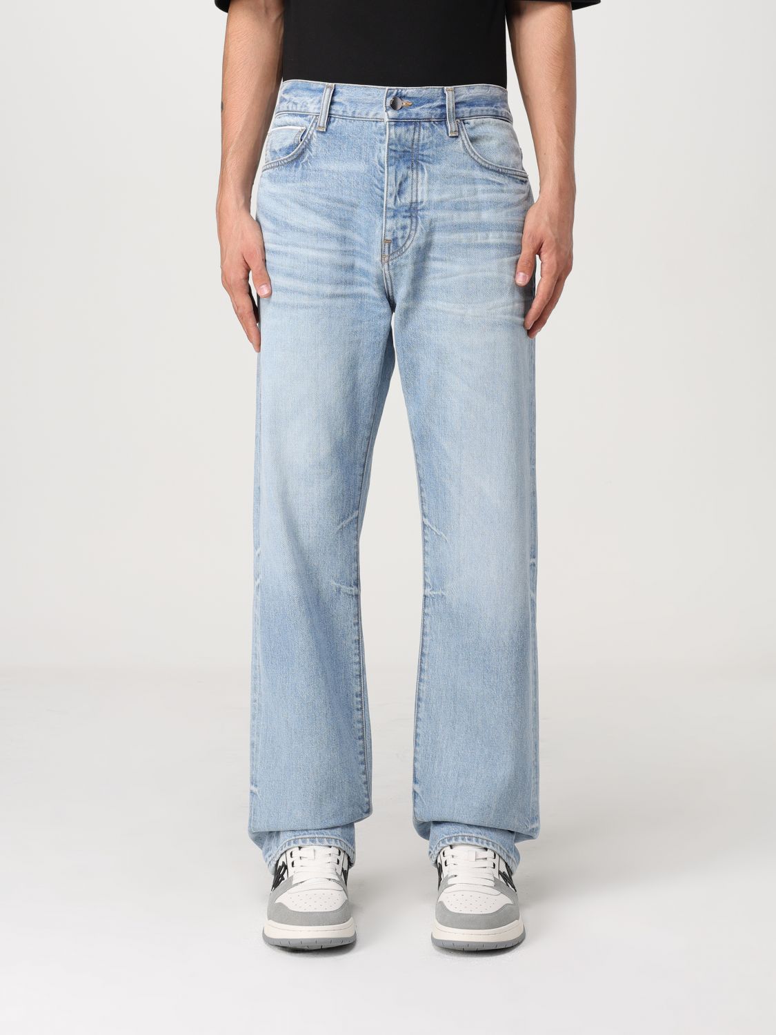 Amiri Jeans  Men Color Denim