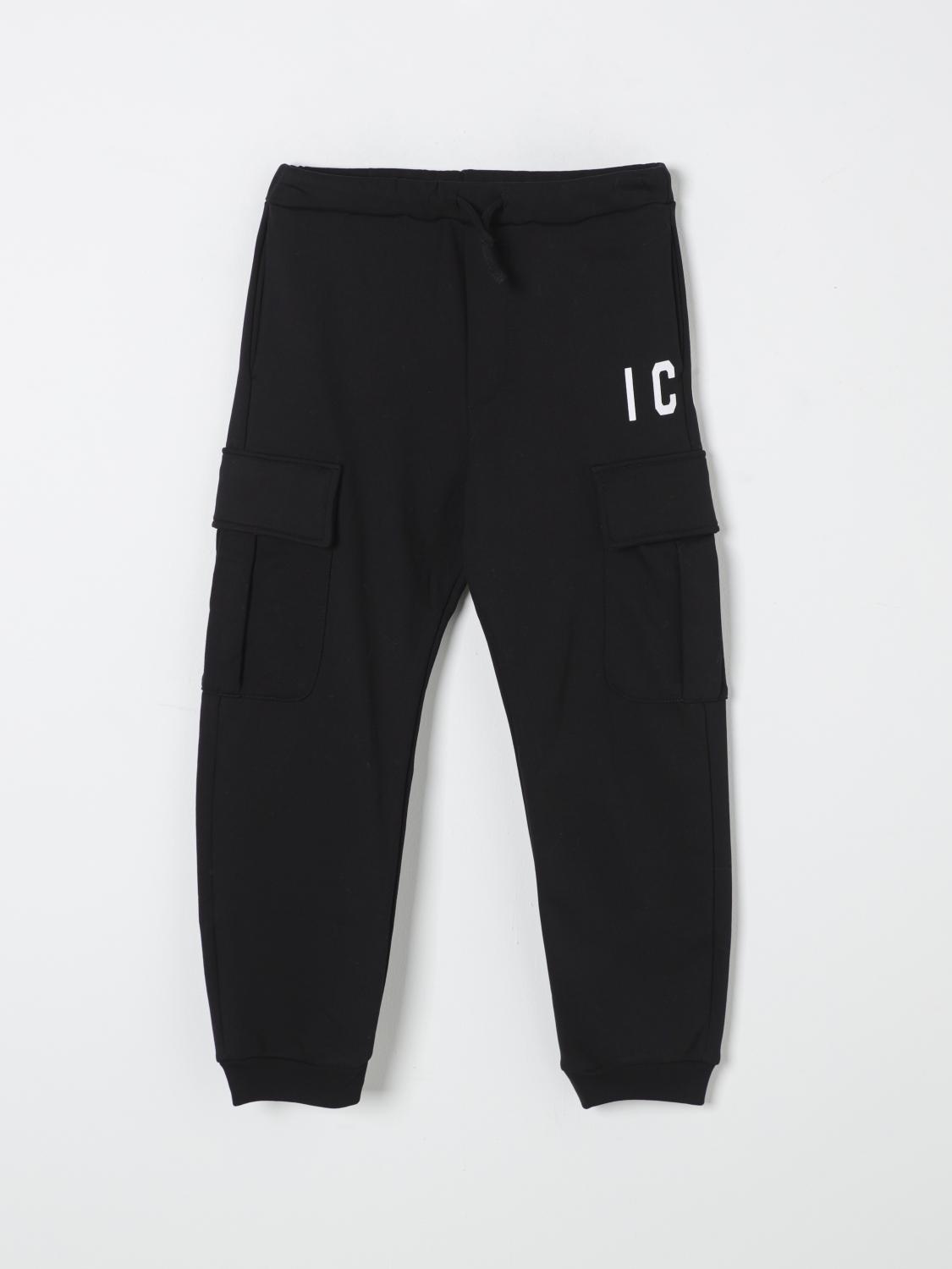 Dsquared2 Pants Kids Color Black In Black