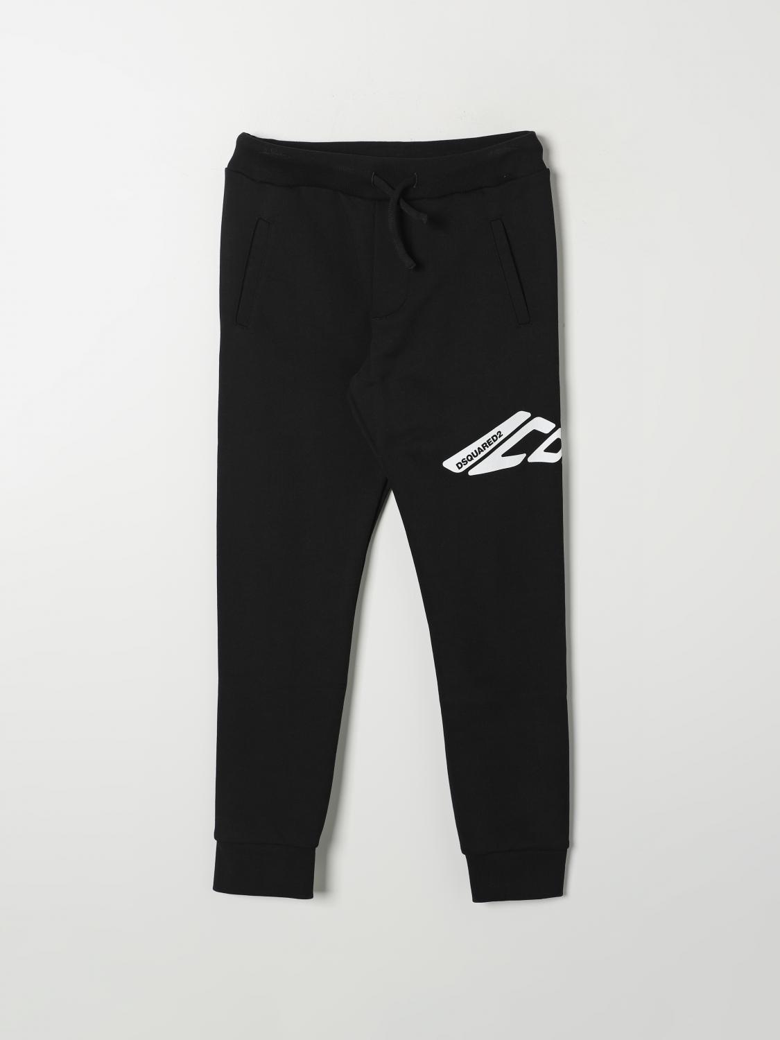 Dsquared2 Pants Kids Color Black In Schwarz