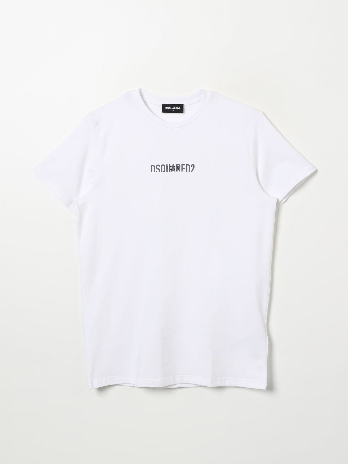 Shop Dsquared2 T-shirt  Kids Color White In Weiss