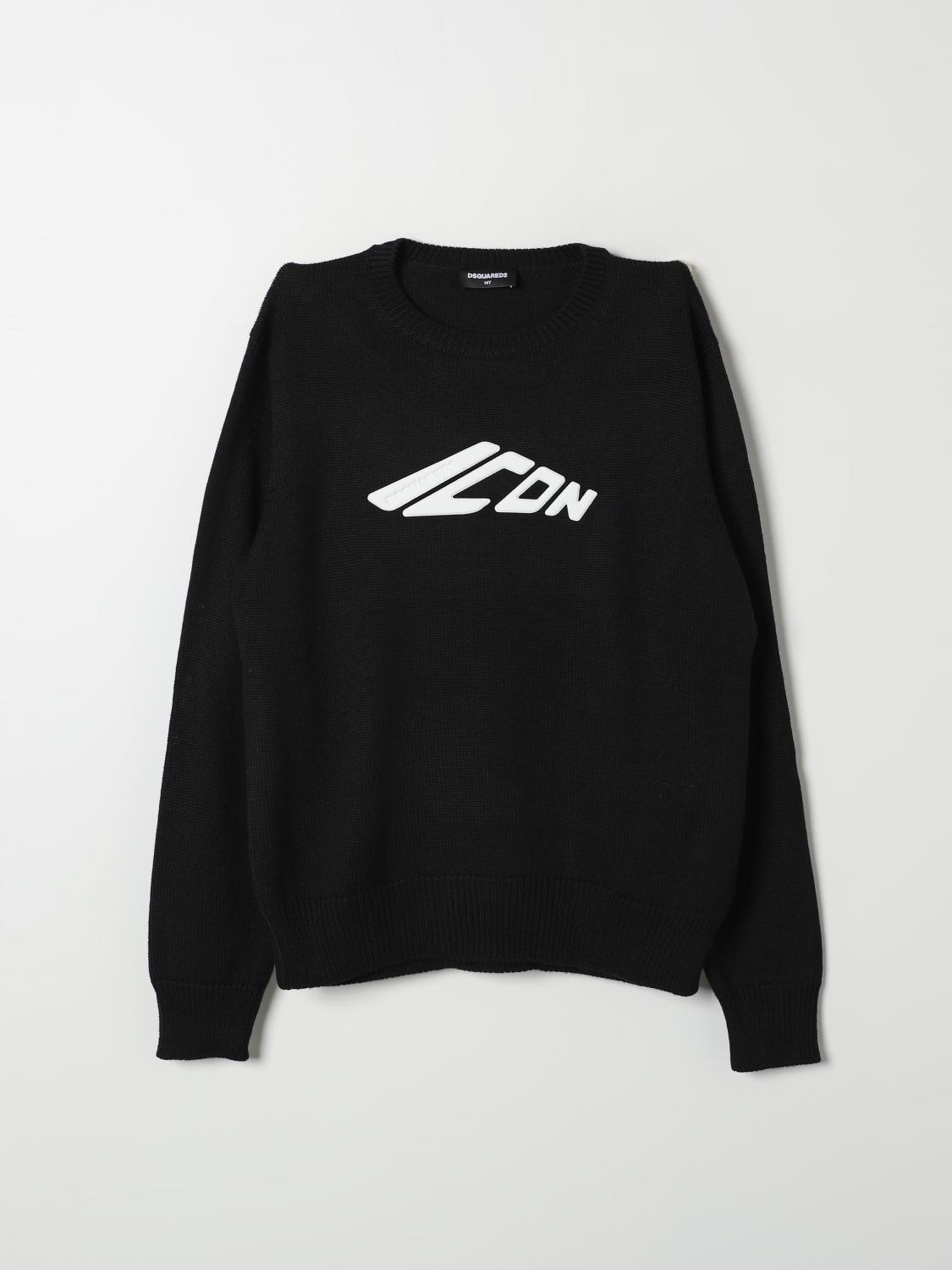 Dsquared2 Sweater  Kids Color Black In Black