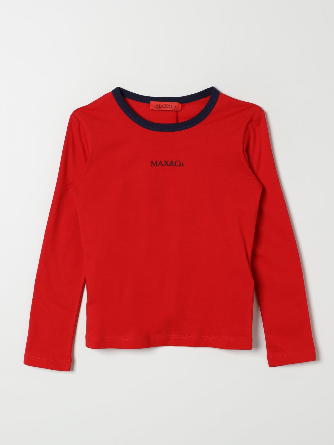 Shop Max & Co. Kid T-shirt  Kids Color Red In Rot