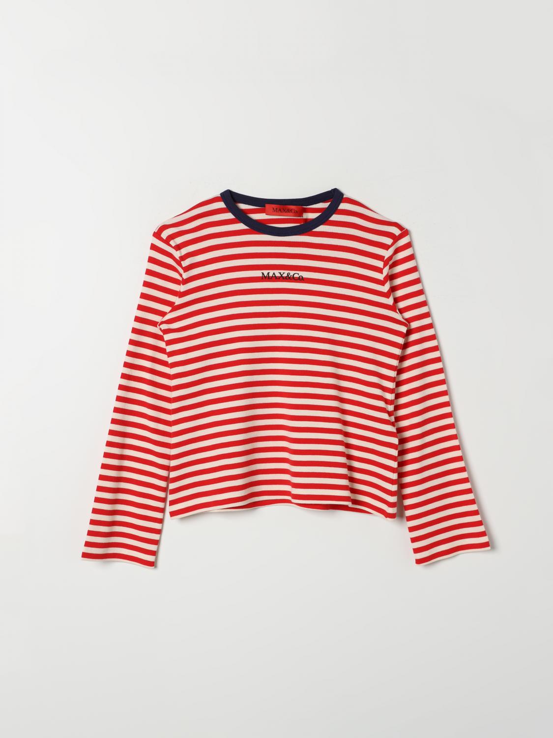 Shop Max & Co. Kid T-shirt  Kids Color Red In Rot