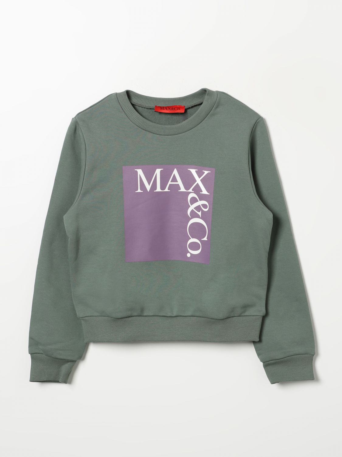 Shop Max & Co. Kid Sweater  Kids Color Green In Grün