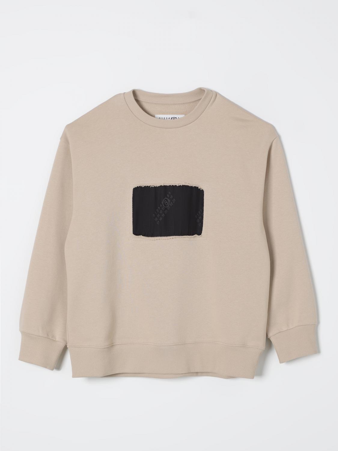 MM6 MAISON MARGIELA Cream Children's Sweater