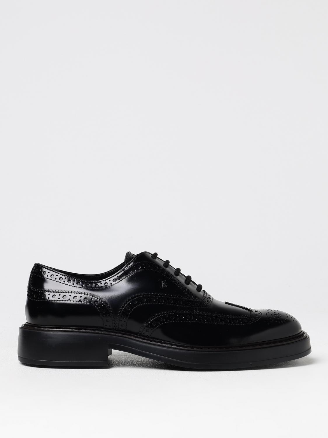 Tod's Brogue Shoes Men Color Black In Black