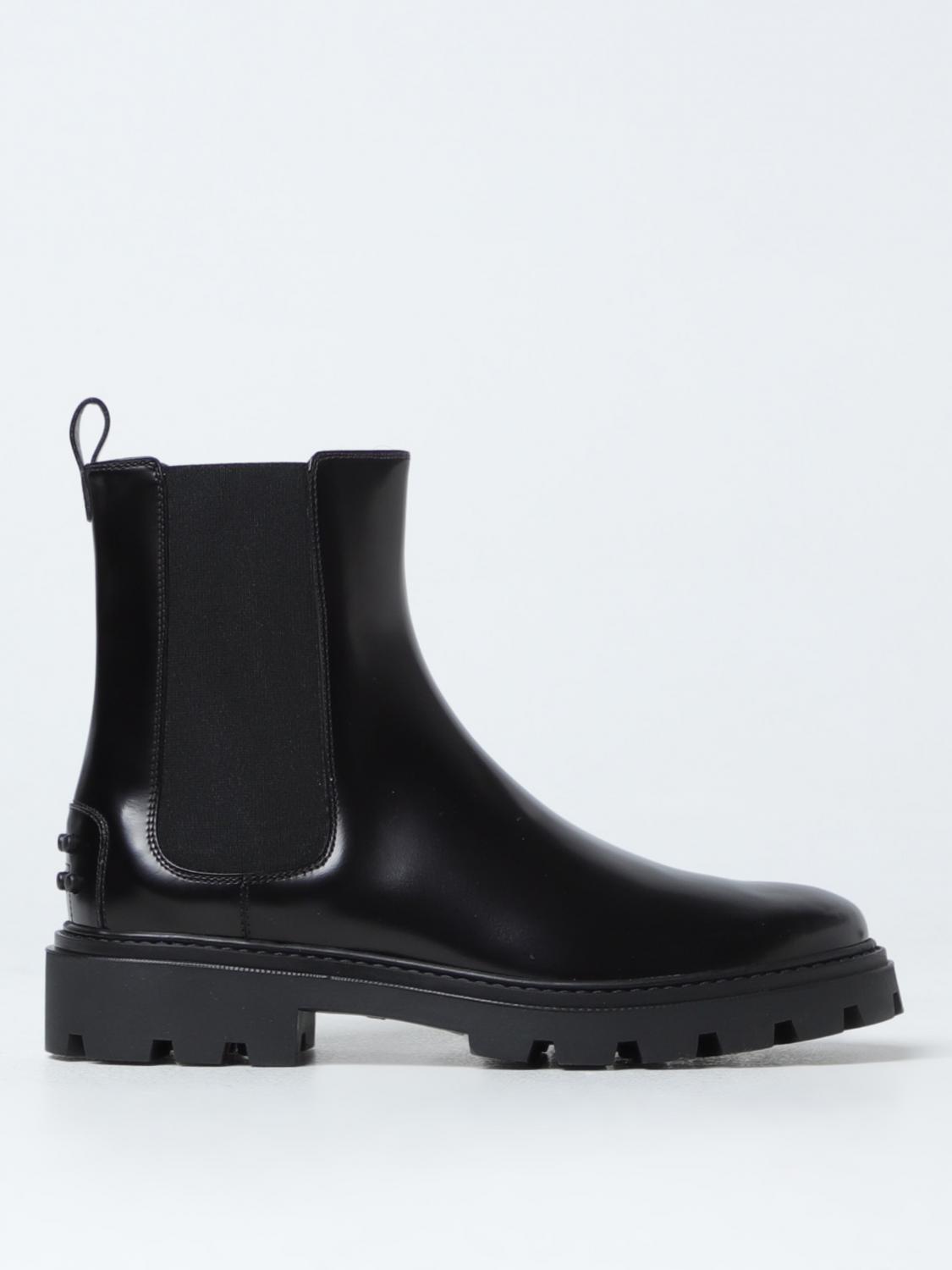 TOD'S Stivaletto Chelsea in pelle spazzolata