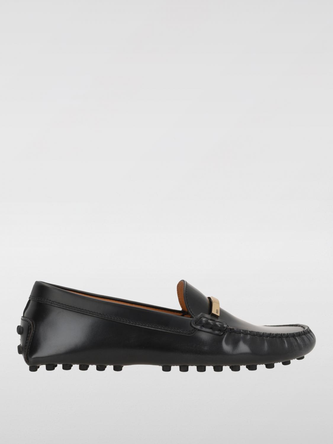 Shop Tod's Loafers  Woman Color Black In Schwarz