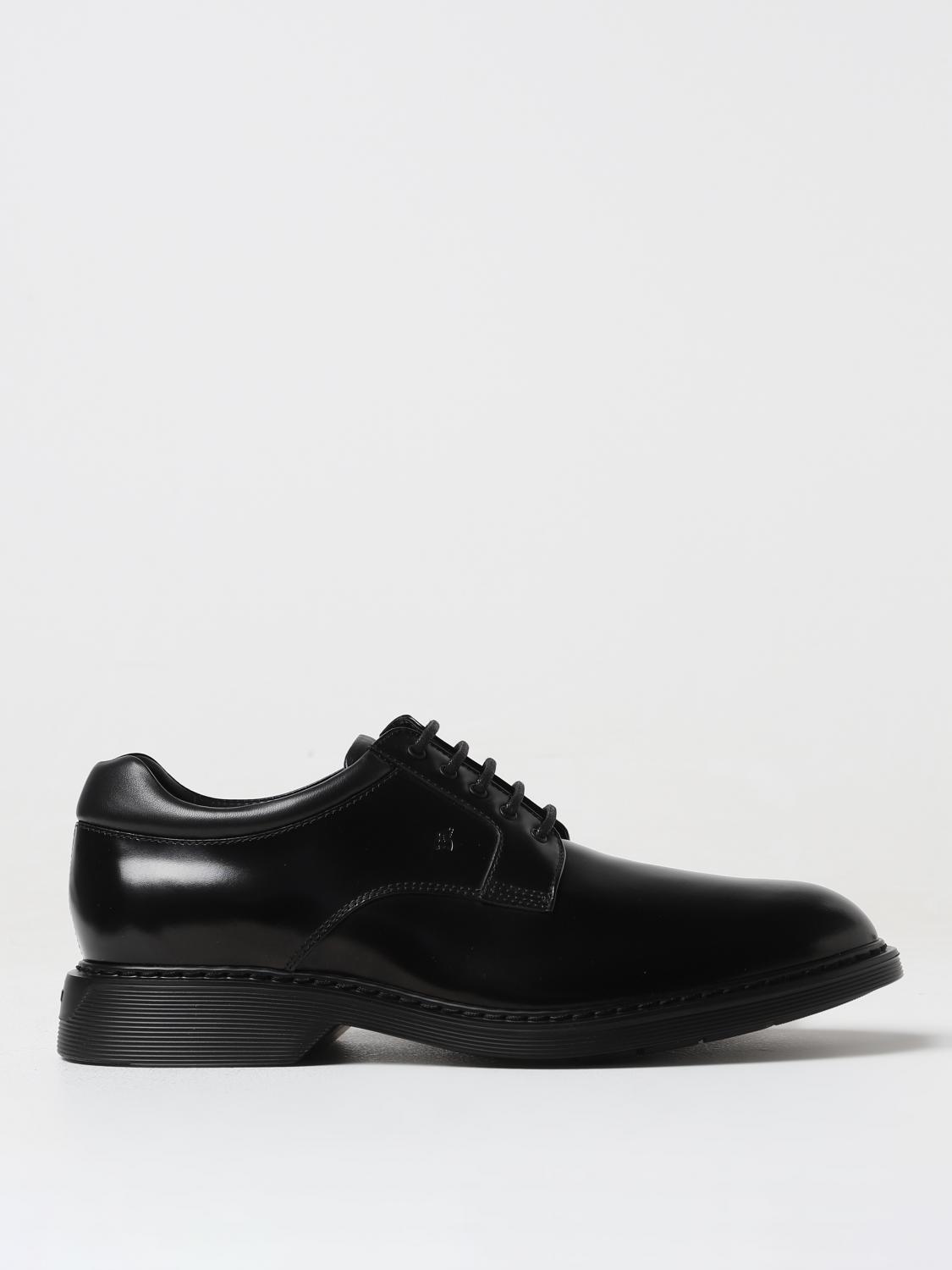 Hogan Brogue Shoes Men Color Black In Black