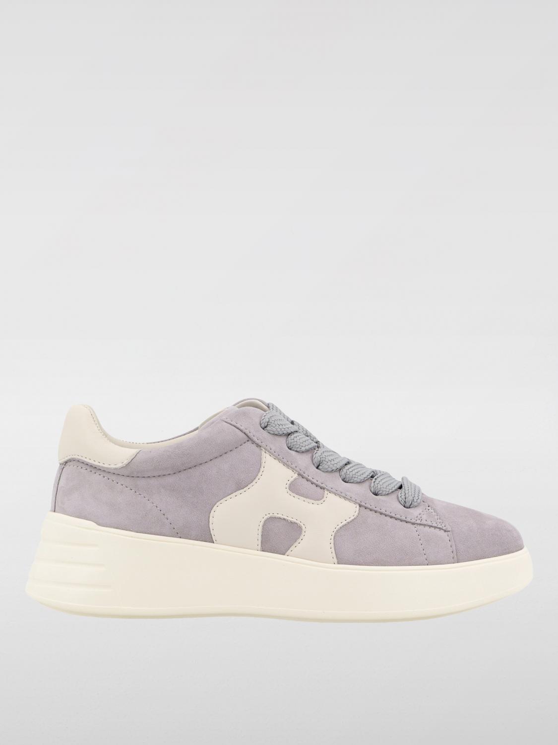 Hogan Rebel H564 Platform Sneakers In 灰色