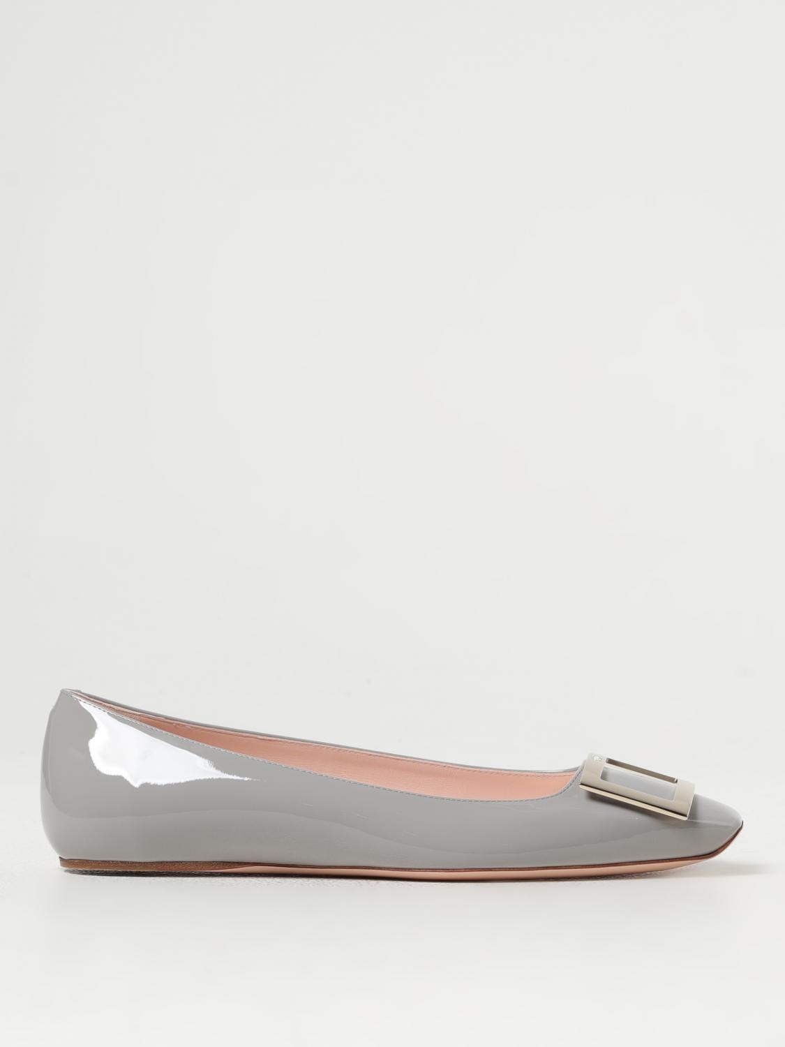 Roger Vivier Ballet Flat Woman color Grey