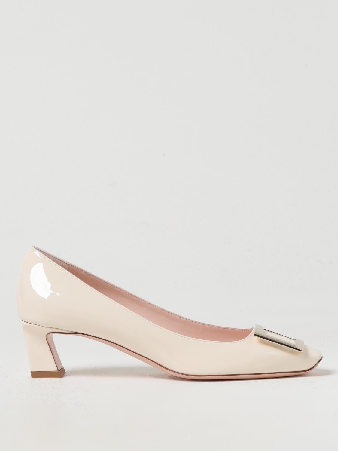 Roger Vivier Pump Woman color Yellow Cream · 35