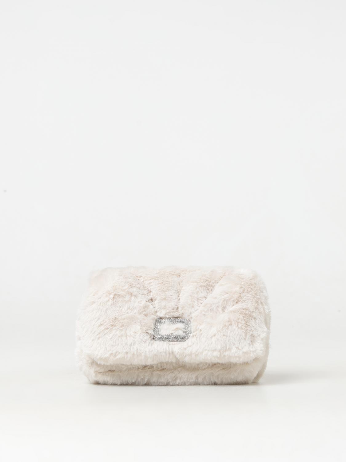 Roger Vivier Mini Bag Woman Color Yellow Cream In Yellow Cream