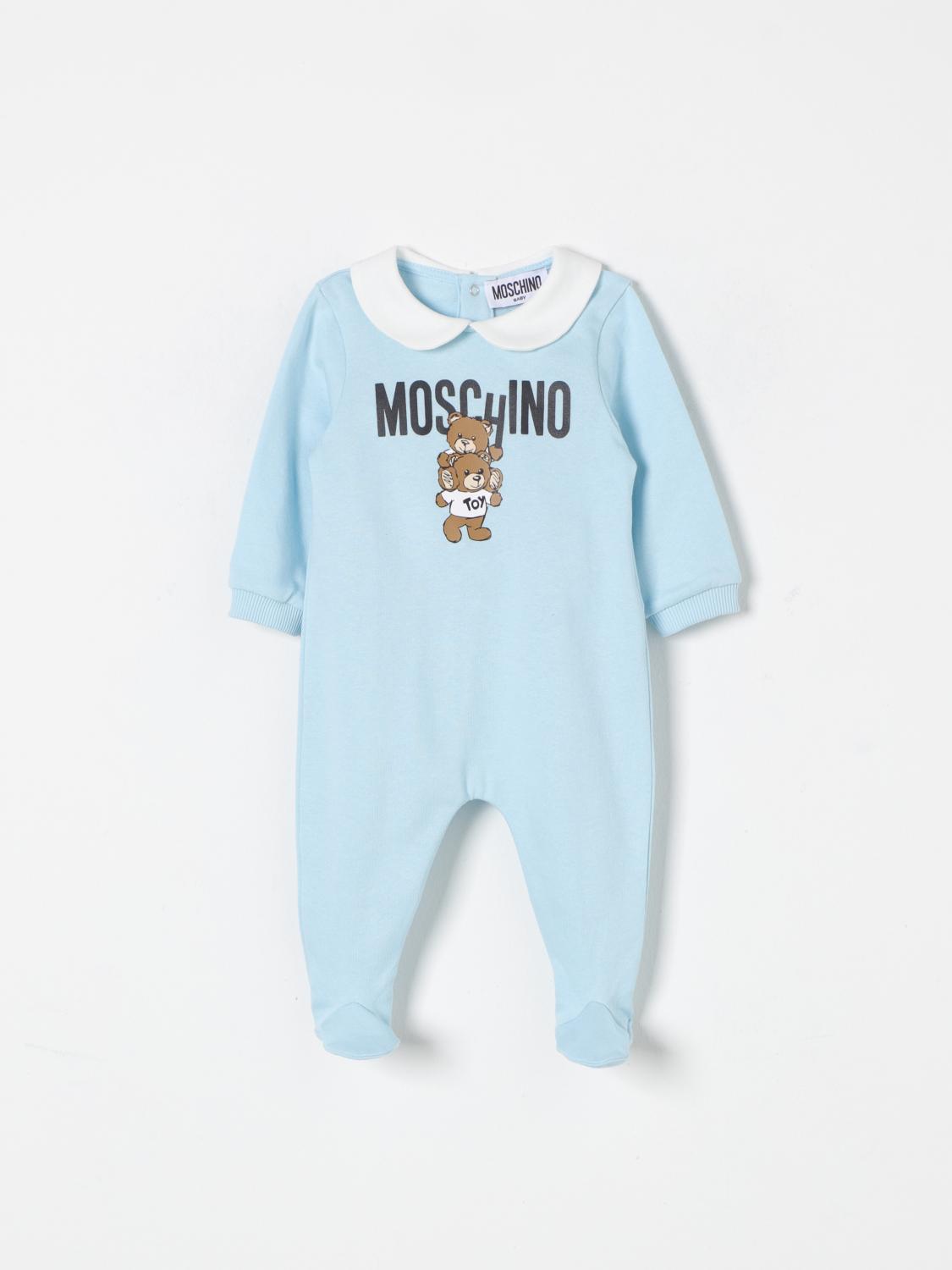 Shop Moschino Tracksuits  Kids Color Sky In Himmelblau