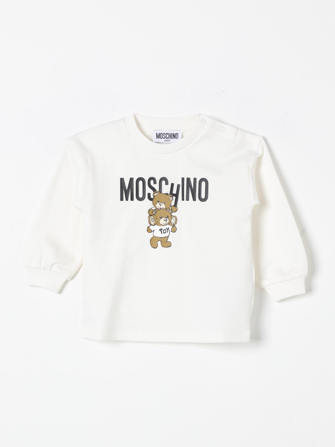 Shop Moschino T-shirt  Kids Color White In Weiss