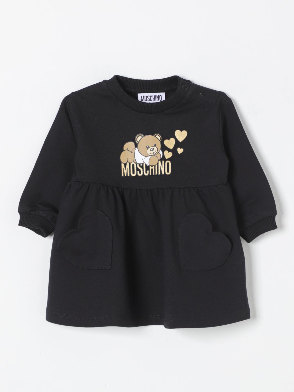 MOSCHINO ROMPER MOSCHINO KIDS COLOR BLACK 416611002