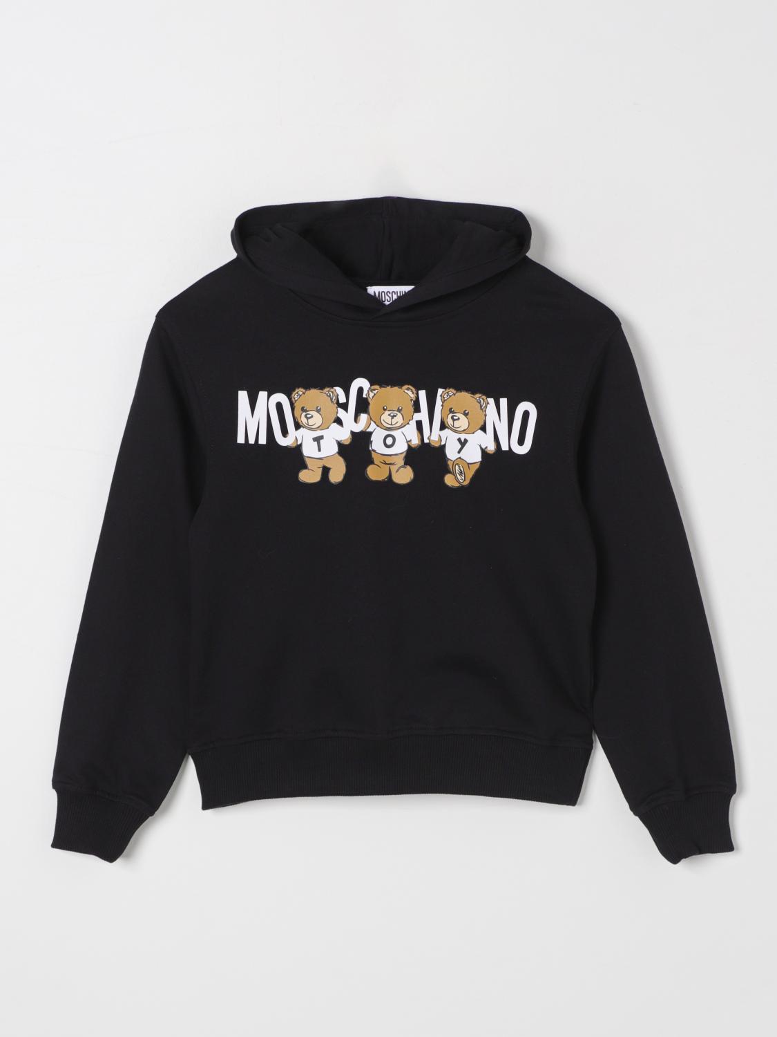 MOSCHINO SWEATER MOSCHINO KIDS COLOR BLACK 416613002