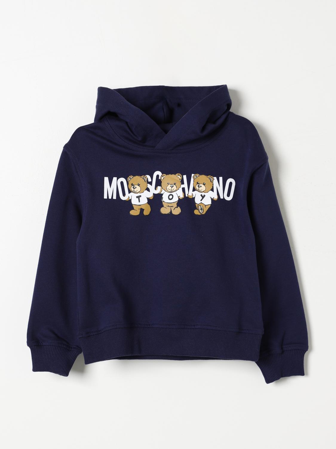 毛衣 MOSCHINO 儿童 颜色 蓝色