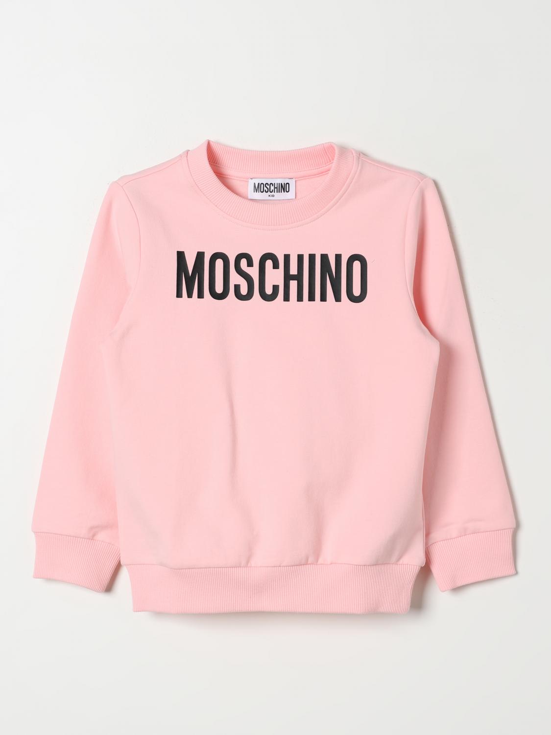 Shop Moschino Sweater  Kids Color Pink