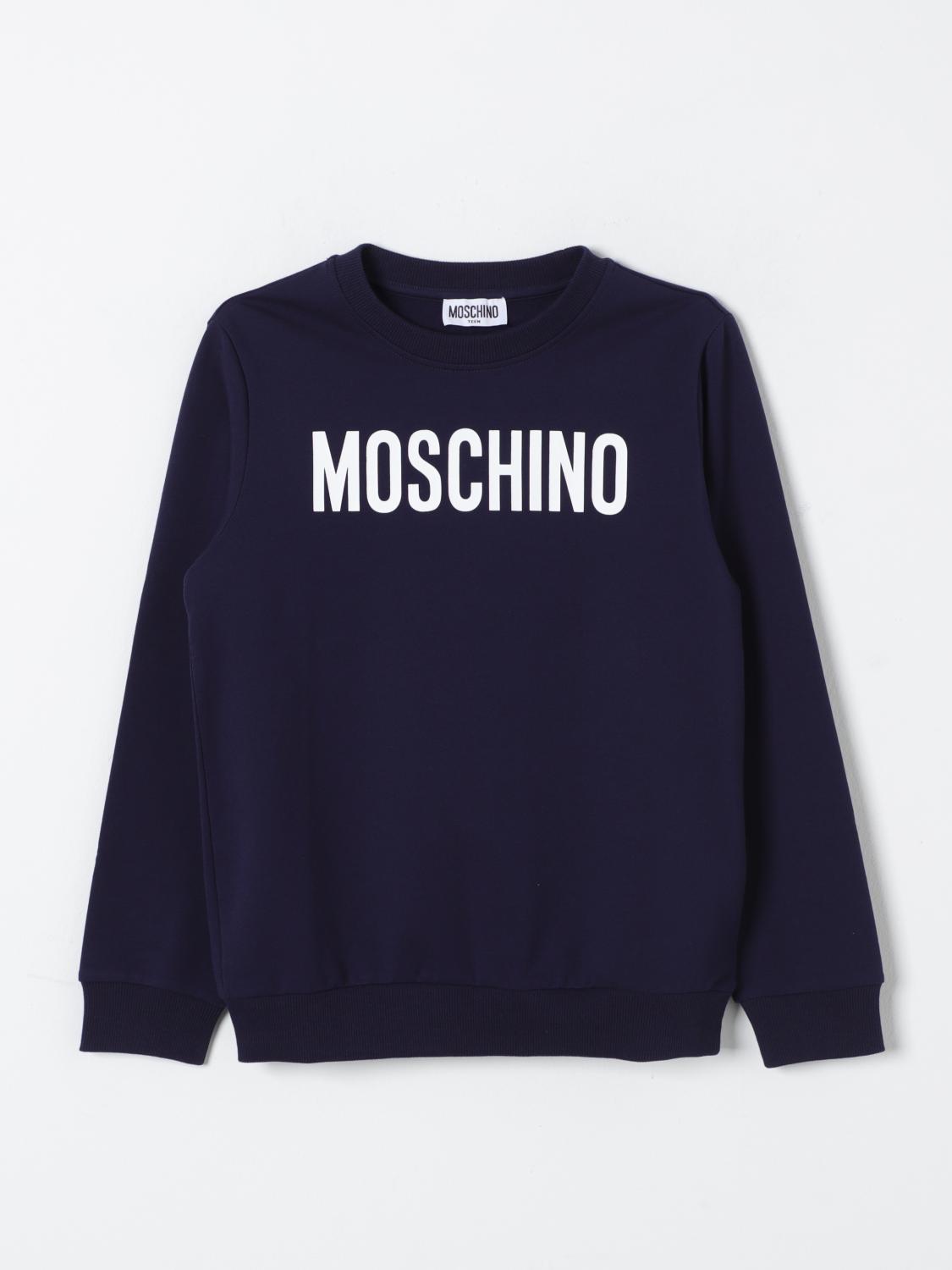 Shop Moschino Sweater  Kids Color Navy