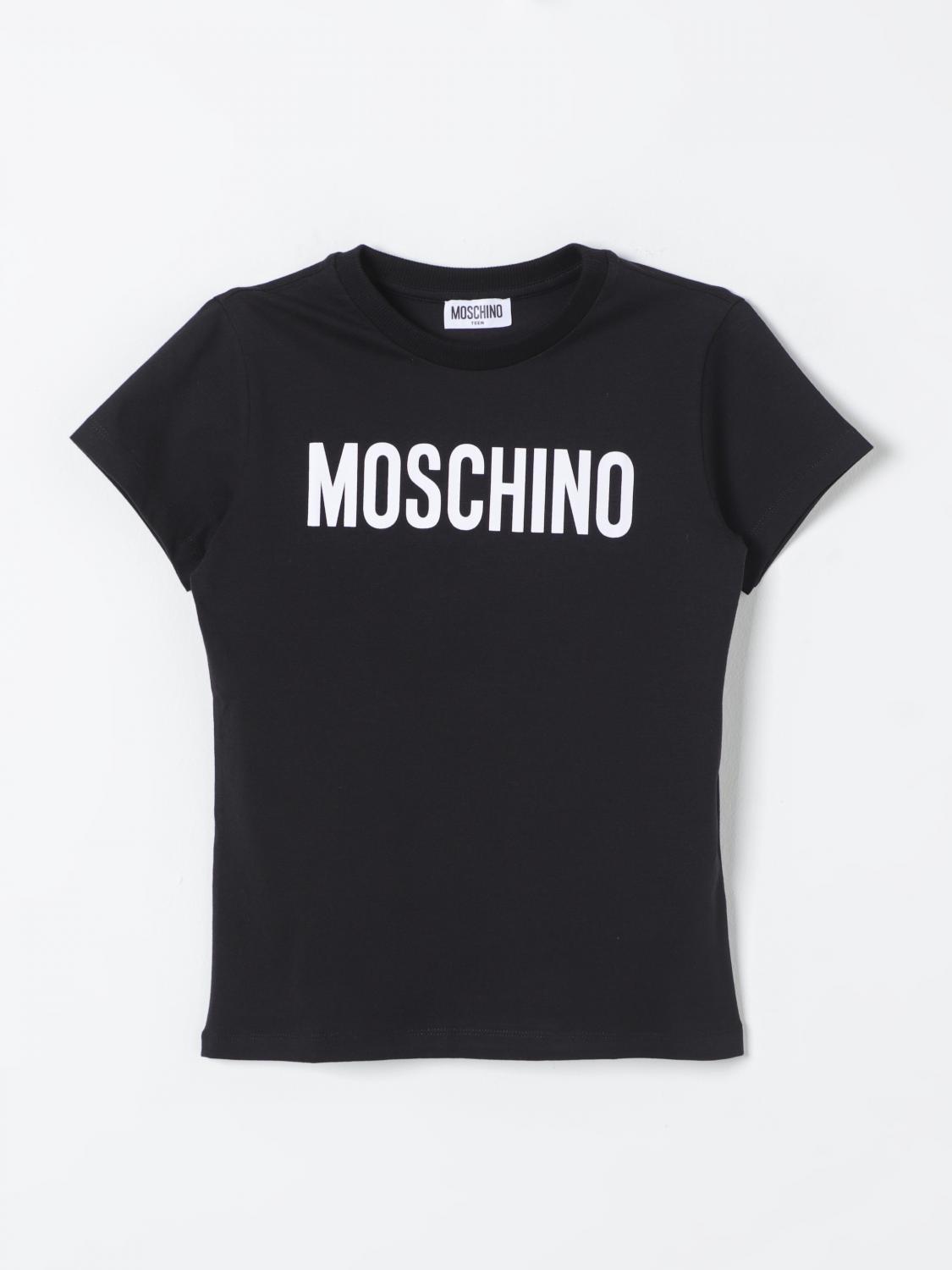 Shop Moschino T-shirt  Kids Color Black In Schwarz