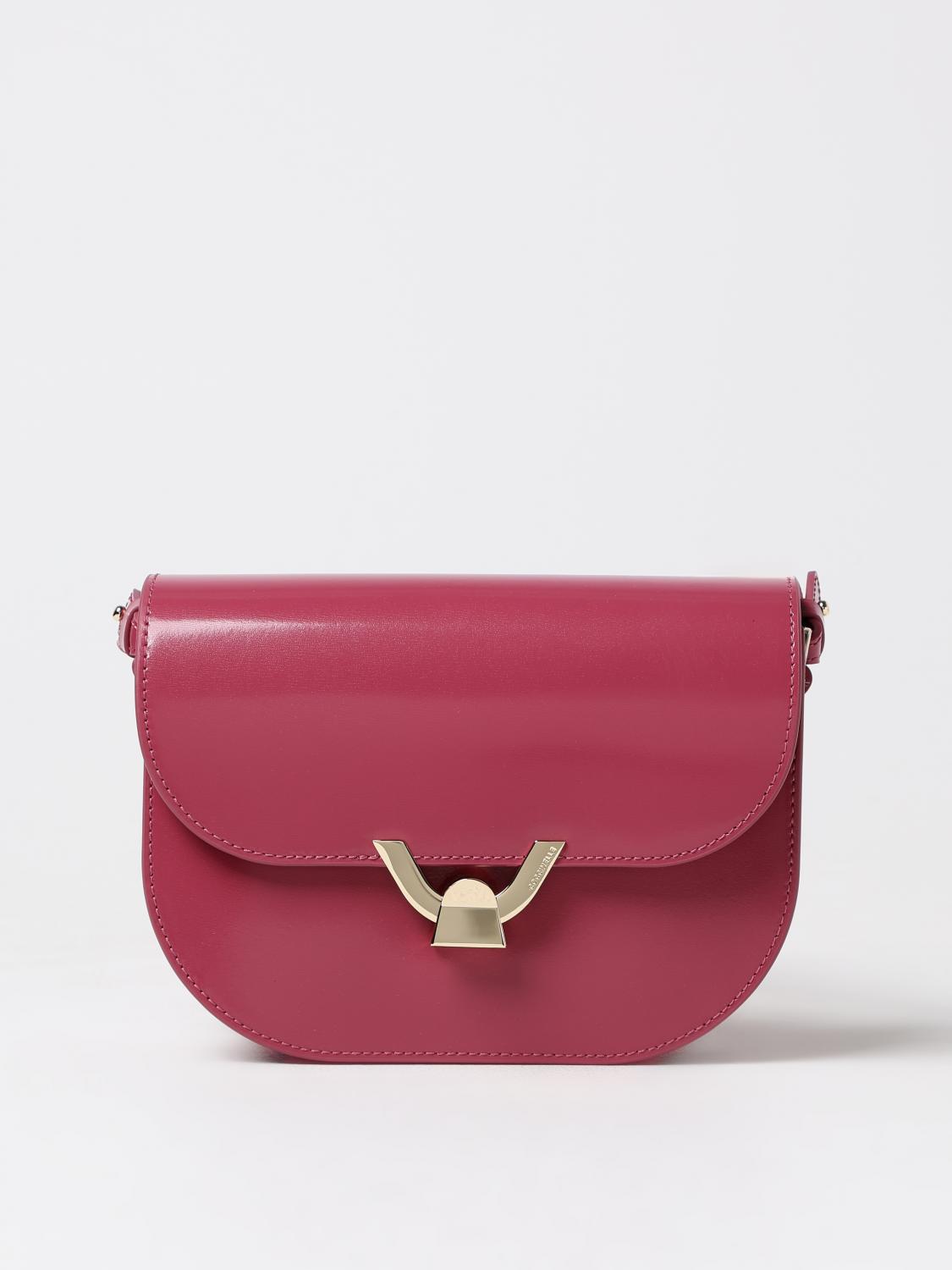 Shop Coccinelle Crossbody Bags  Woman Color Burgundy In 酒红