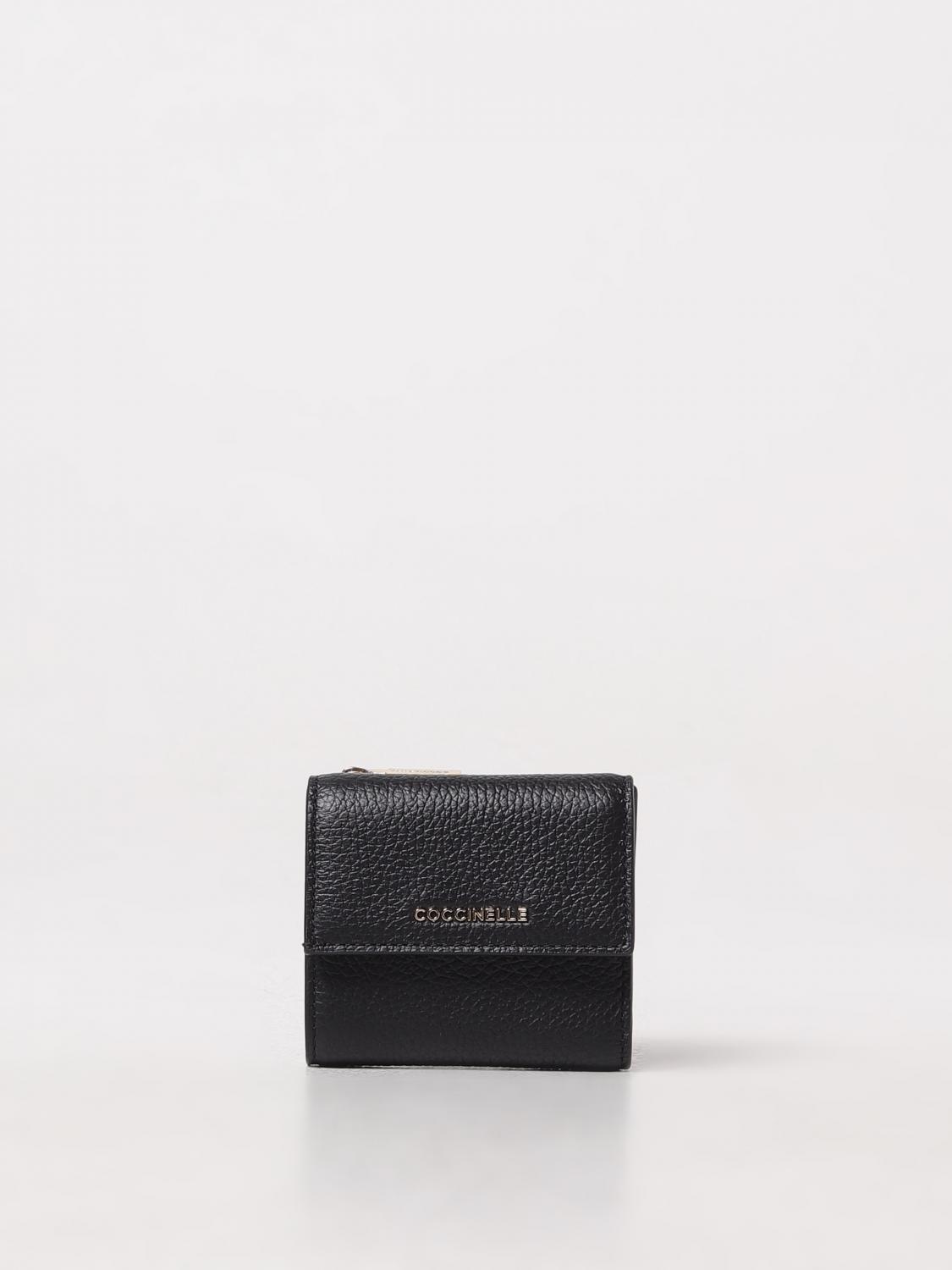Coccinelle Wallet Woman Color Black In Black