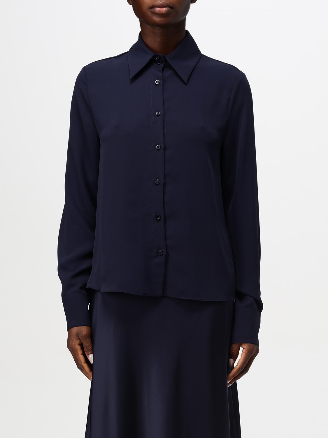 Shop Hanita Shirt  Woman Color Blue In Blau