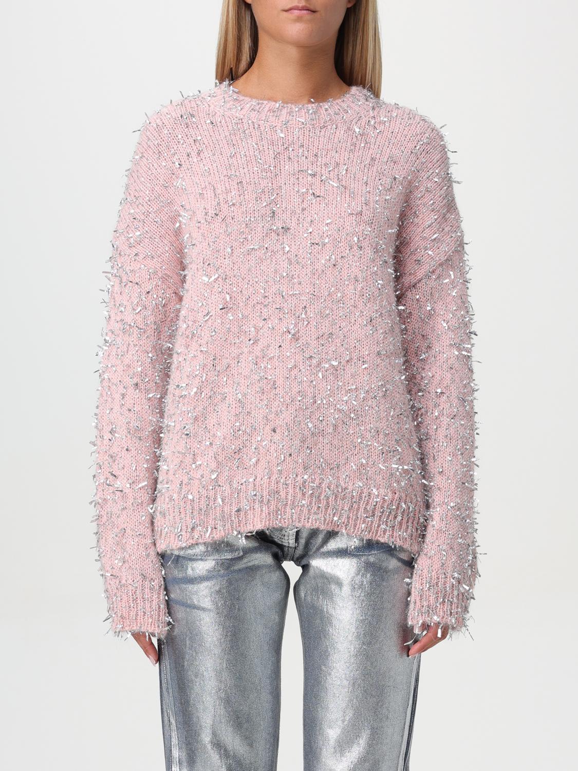 Shop Msgm Sweater  Woman Color Pink