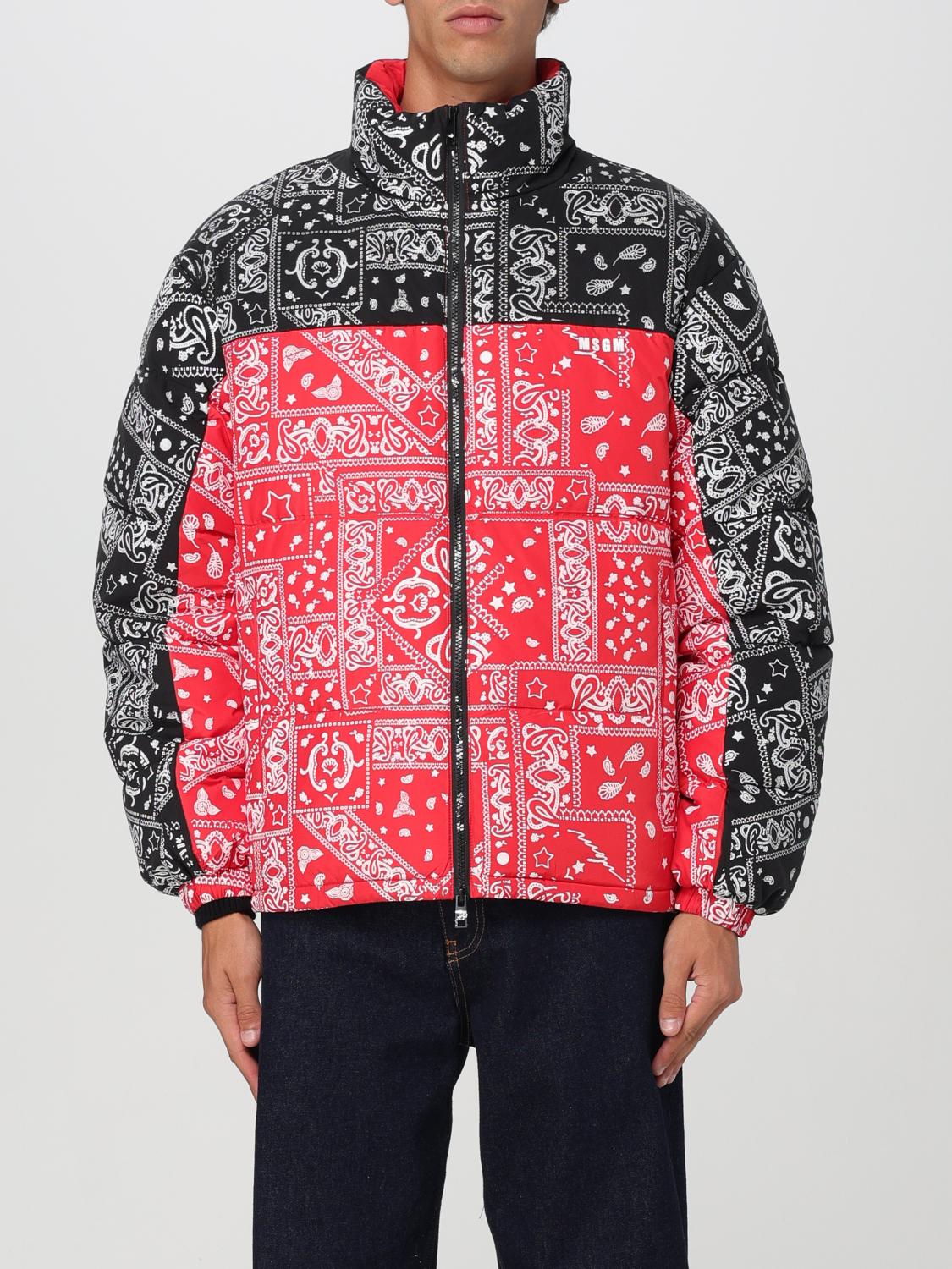 MSGM JACKET MSGM MEN COLOR RED 416828014