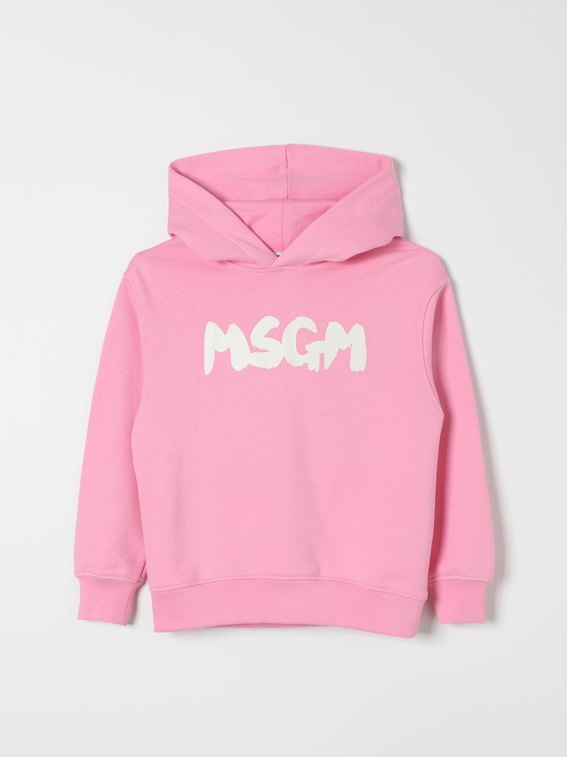 Shop Msgm Sweater  Kids Kids Color Pink