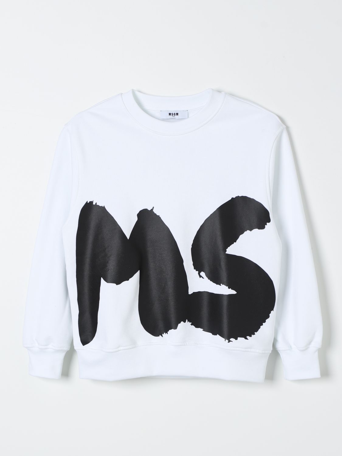 Msgm Sweater Kids Kids Color White In Weiss