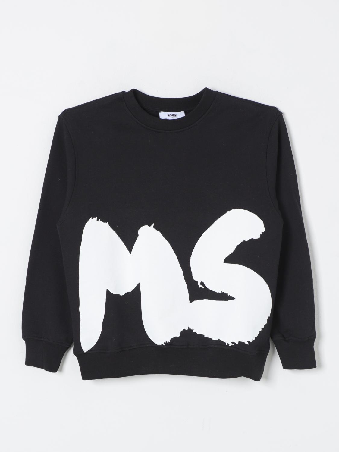 Shop Msgm Sweater  Kids Kids Color Black In Schwarz