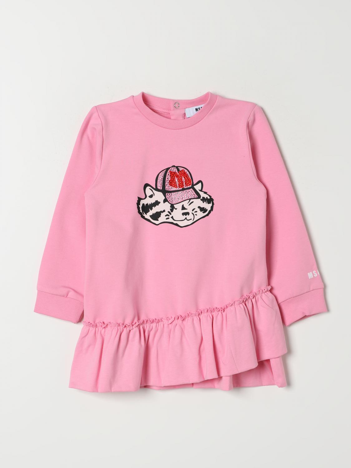 Msgm Romper Kids Kids Color Pink In Pink