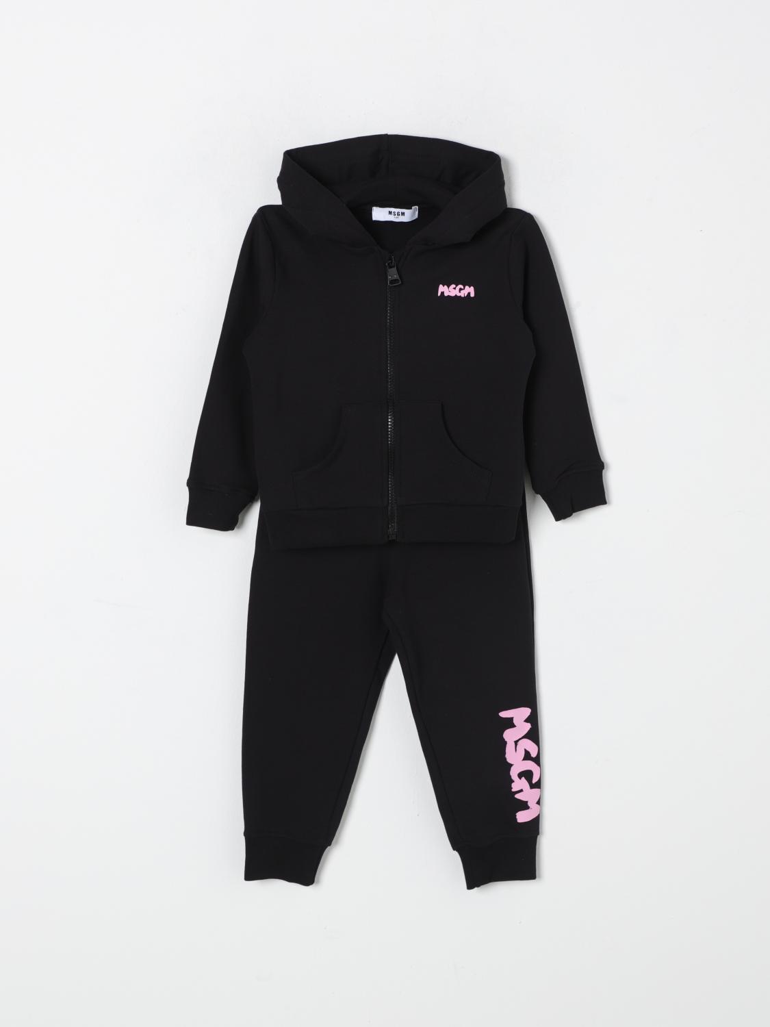 Msgm Jumpsuit Kids Kids Color Black In Black