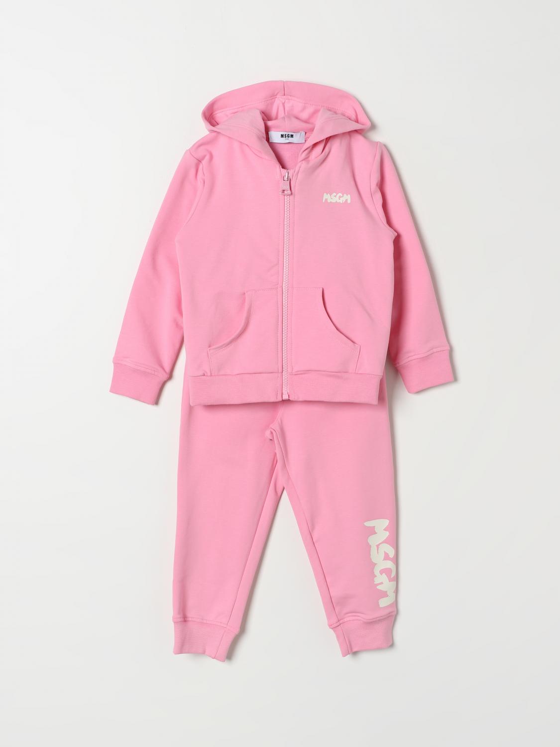 Shop Msgm Jumpsuit  Kids Kids Color Pink