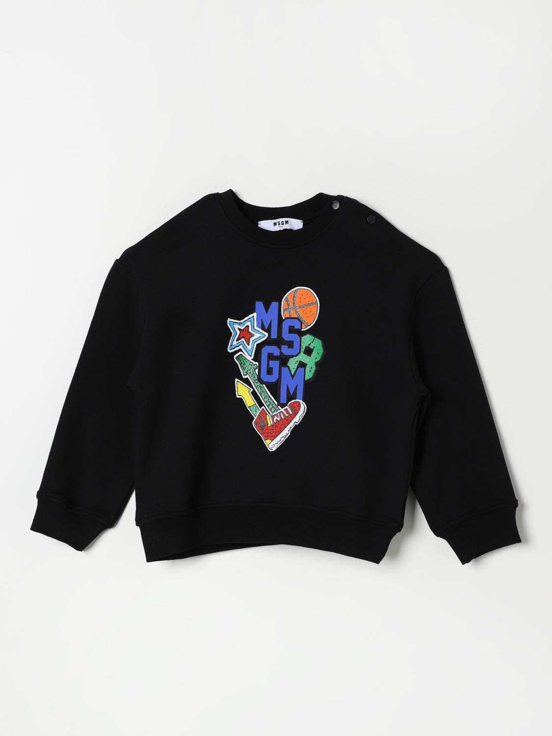Msgm Sweater  Kids Kids Color Black In Black